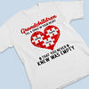 Grandchildren Fill A Space In Your Heart - Family Personalized Custom Unisex T-shirt, Hoodie, Sweatshirt - Mother's Day, Birthday Gift For Grandma