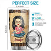 Just A Girl Who Love Books Just One More Chapter - Personalized Tumbler
