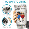 Hey, Another Year Of Bonding Over Alcohol - Bestie Personalized Custom Tumbler - Gift For Best Friends, BFF, Sisters