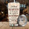 To My Wife, The Day I Met You I Found My Missing Piece - Gift For Couples, Personalized Tumbler