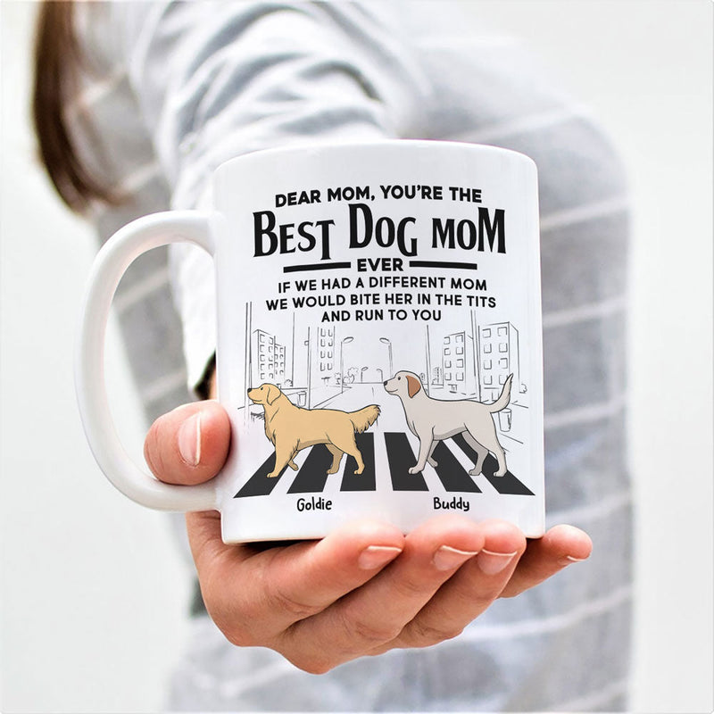 You're The Best Dog Parents - Dog Personalized Custom Mug - Gift For Pet Owners, Pet Lovers