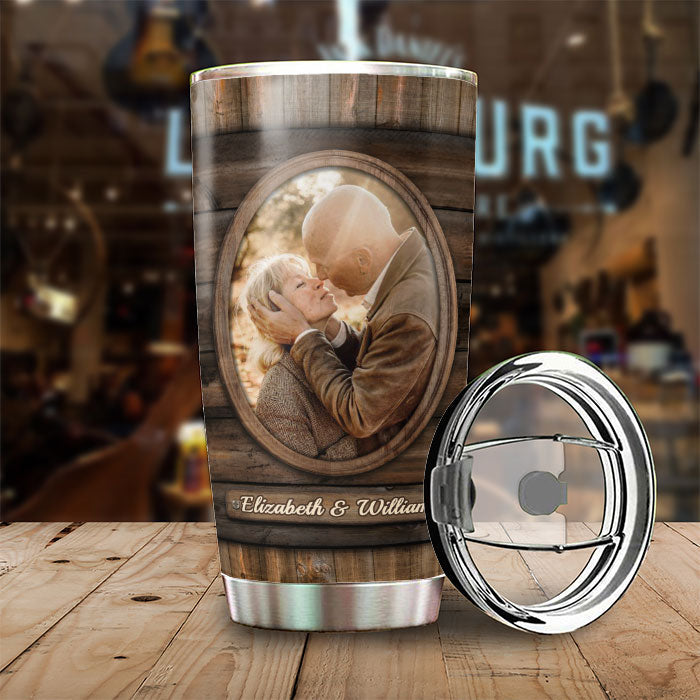 I Always Love You - Upload Image, Gift For Couples - Personalized Tumbler