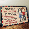 I Had You And You Had Me - Gift For Couples, Personalized Horizontal Poster