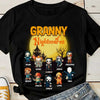 Halloween Ideas - Moonlight - Scary Night For Grandmas - Personalized Unisex T-Shirt, Halloween Ideas.