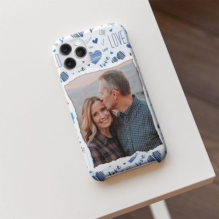 We'll Be Together Forever - Upload Image, Gift For Couples - Personalized Phone Case