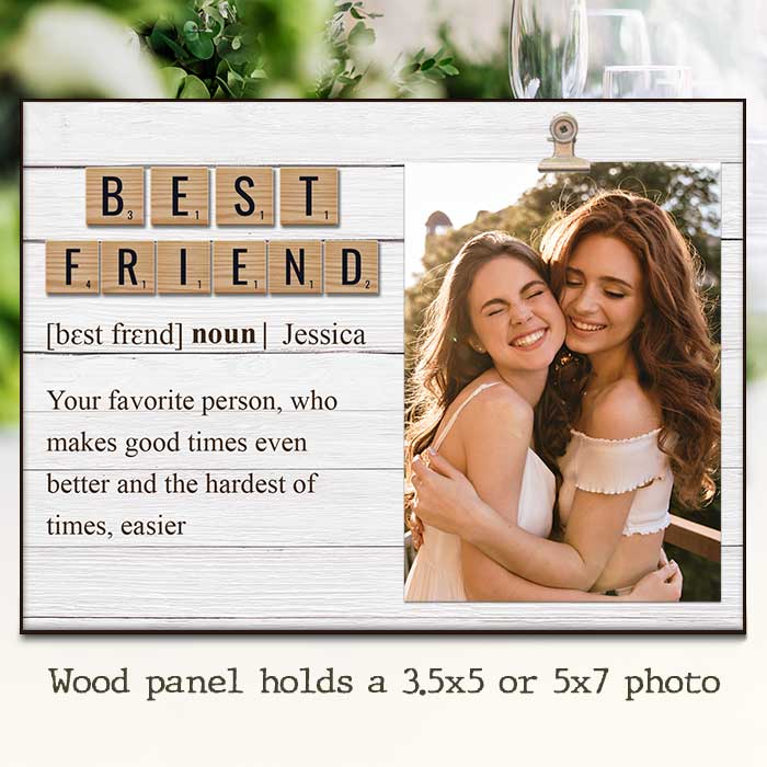 You Know I'm Completely Insane But Love Me Anyway - Gift For Besties, Personalized Photo Frame