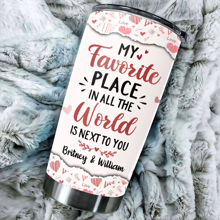 You're My Person, I Wanna Stay Next To You - Gift For Couples, Husband Wife, Personalized Tumbler