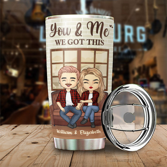 Wife To Husband - I Want All Of My Lasts To Be With You - Gift For Couples, Husband Wife, Personalized Tumbler