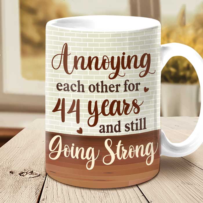 We Are Still Going Strong - Gift For Couples, Personalized Mug