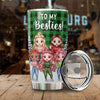 To My Bestie - Friends Become Sisters - Personalized Tumbler