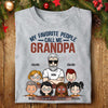 My Favorite People Call Me Grandpa - Personalized Unisex T-Shirt For Grandpas