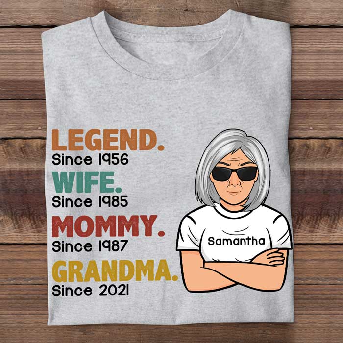 Legend Wife - Personalized Unisex T-Shirt