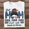 Best American Mom - Gift For 4th Of July - Personalized Unisex T-Shirt