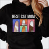 Best Cat Mom Cat Dad - Gift for Cat Lovers - Personalized Unisex T-Shirt, Hoodie