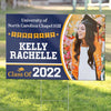 Congratulations On Graduating - Upload Image, Personalized Yard Sign