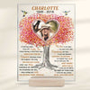 Until The Day Comes We’re Together Again - Upload Image - Personalized Acrylic Plaque