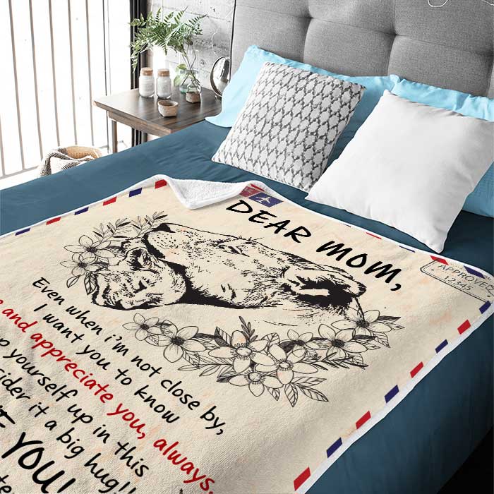 I Want You To Know I Love And Appreciate You - Gift For Mom, Blanket