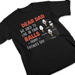 Father Is Always The Best - Family Personalized Custom Unisex T-shirt, Hoodie, Sweatshirt - Father's Day, Birthday Gift For Dad