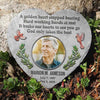 God Only Takes The Best - Personalized Memorial Stone, Human Grave Marker - Upload Image, Memorial Gift, Sympathy Gift