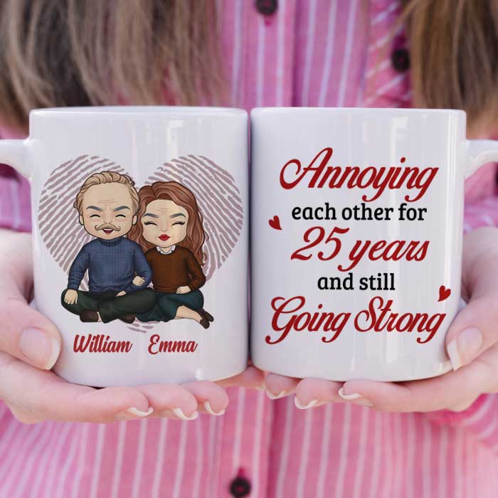 Annoying Each Other For So Many Years & Still Going Strong - Gift For Couples, Personalized Mug