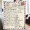 For My Little Girl That You Once Were - Family Blanket - Christmas Gift For Daughter From Mom