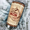 Livin' That Football Mom Life - Gift For Mom, Personalized Tumbler