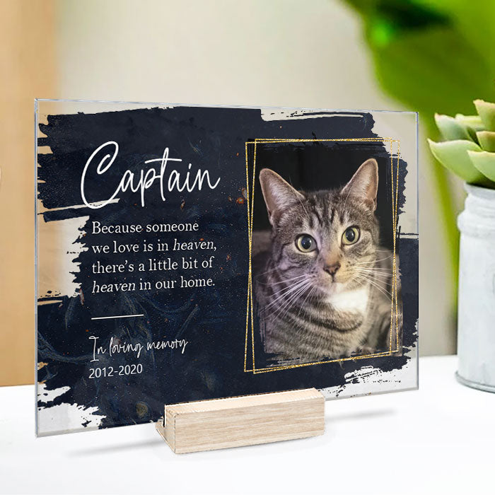 Fur Babies Forever In My Heart - Upload Image, Personalized Acrylic Plaque