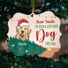 Naughty, Nice, I Tried - Personalized Custom Benelux Shaped Wood Christmas Ornament - Upload Image, Gift For Pet Lovers, Christmas New Arrival Gift