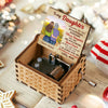 Remembering Whose Daughter You Are & Straightening Your Crown - Mom To Daughter, Personalized Music Box