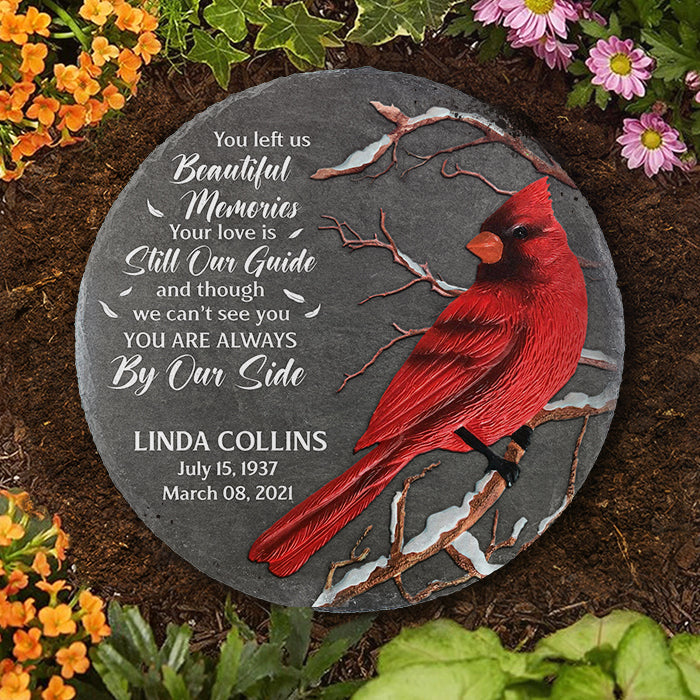 You Are Always By Our Side - Personalized Memorial Stone, Human Grave Marker - Memorial Gift, Sympathy Gift