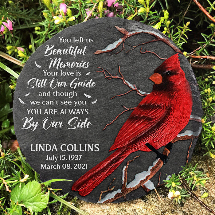 You Are Always By Our Side - Personalized Memorial Stone, Human Grave Marker - Memorial Gift, Sympathy Gift