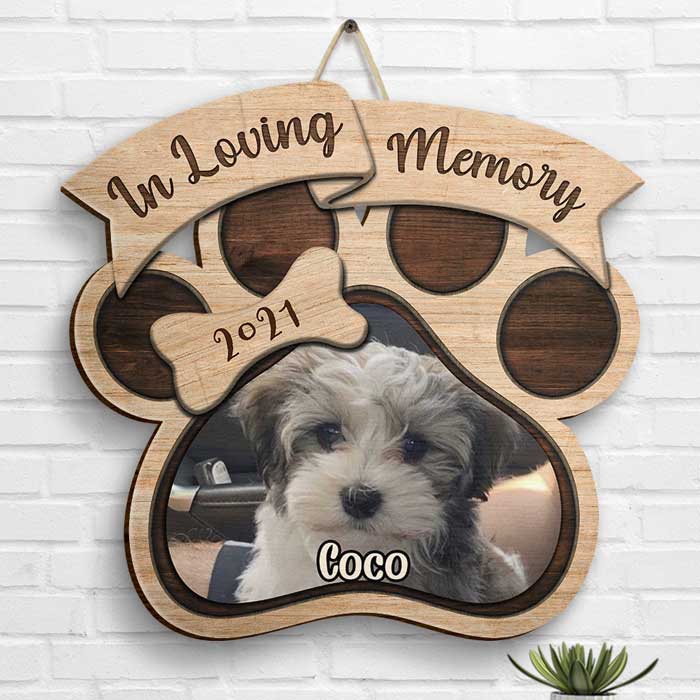 You Will Always In My Heart - Upload Image, Personalized Shaped Wood Sign
