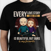 Our Story Is My Favorite - Personalized Unisex T-Shirt, Hoodie, Sweatshirt - Gift For Couple, Husband Wife, Anniversary, Engagement, Wedding, Marriage Gift