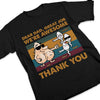 Like Father Like Son - Family Personalized Custom Unisex T-shirt, Hoodie, Sweatshirt - Father's Day, Birthday Gift For Dad