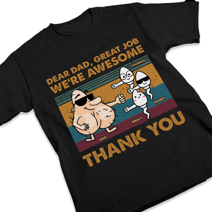Like Father Like Son - Family Personalized Custom Unisex T-shirt, Hoodie, Sweatshirt - Father's Day, Birthday Gift For Dad