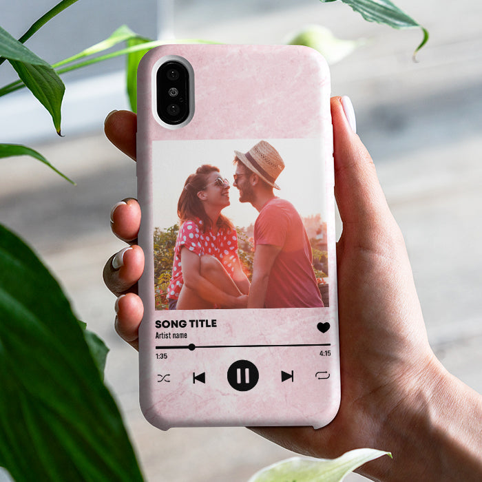 Custom Photo Love Songs - Upload Image, Gift For Couples, Husband Wife - Personalized Phone Case