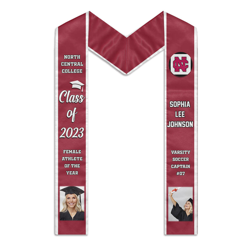 Congratulations Graduates Class Of 2024, Best Gift For Graduation's Day - Upload Image - Personalized Graduation Stole
