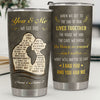 What Will Matter Is That I Had You And You Had Me - Personalized Tumbler - Gift For Couple, Husband Wife, Anniversary, Engagement, Wedding, Marriage Gift