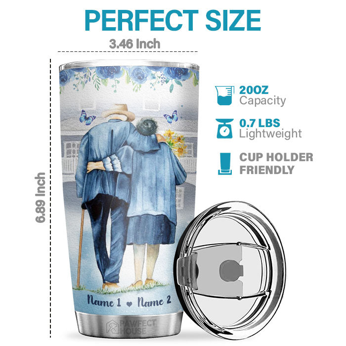 I Would Give You The Ability To See Yourself Through My Eyes - Personalized Tumbler - To My Wife, Gift For Wife, Anniversary, Engagement, Wedding, Marriage Gift