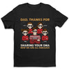 Thanks Dad, We're Now All Fabulous - Family Personalized Custom Unisex T-shirt, Hoodie, Sweatshirt - Christmas Gift For Father