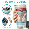 Making Memories With You Is My Favorite Thing To Do - Personalized Tumbler - Gift For Couple, Husband Wife, Anniversary, Engagement, Wedding, Marriage Gift