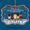 A Whole Lot Of Love - Personalized Custom Benelux Shaped Acrylic Christmas Ornament - Gift For Family, Christmas Gift