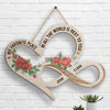 I Wanna Stay Next To You - Personalized Shaped Wood Sign - Gift For Couples, Husband Wife