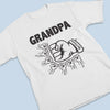 World's Best Grandpa - Family Personalized Custom Unisex T-shirt, Hoodie, Sweatshirt - Gift For Grandpa, Grandparents