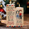 I Just Want To Be Your Last Everything - Gift For Couples, Personalized Candle Holder