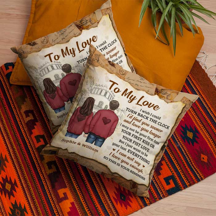 I Just Want To Be Your Last Everything - Gift For Couples, Personalized Pillow (Insert Included)
