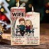 Our Life Ain't No Fairy Tale But Still You're My Queen Forever - Gift For Couples, Personalized Candle Holder