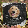 We Hold You In Our Hearts Forever - Personalized Memorial Stone, Pet Grave Marker - Upload Image, Memorial Gift, Sympathy Gift