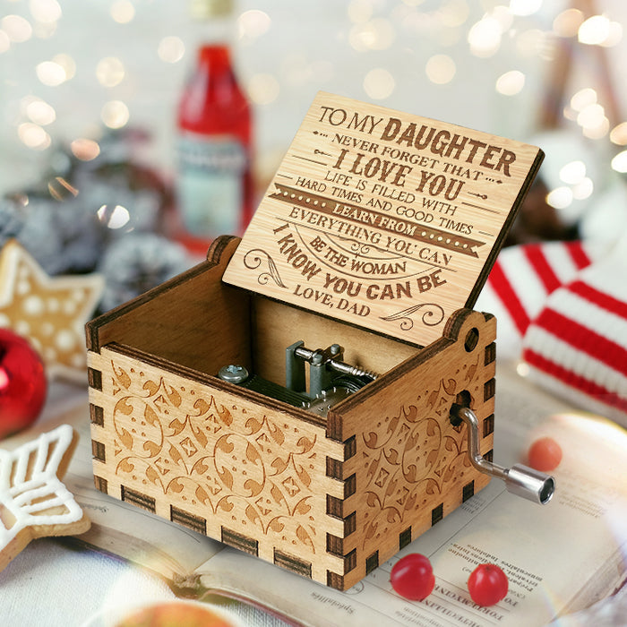 Being The Woman I Know You Can Be - Dad To Daughter, Music Box