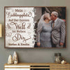 Mein Lieblingsplatz Ist Neben Dir - Bild Hochladen, Geschenk Für Paare, Ehemann Und Ehefrau - Personalized Horizontal Poster German